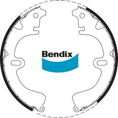 Bendix USA BS1602 Brake shoe set BS1602