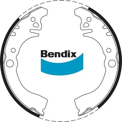 Bendix USA BS1658 Brake shoe set BS1658