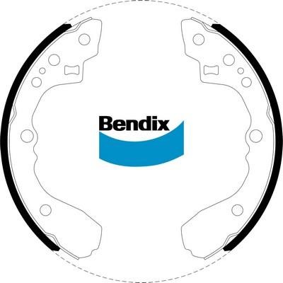 Bendix USA BS1409 Brake shoe set BS1409