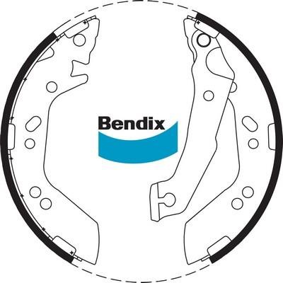 Bendix USA BS1779 Brake shoe set BS1779