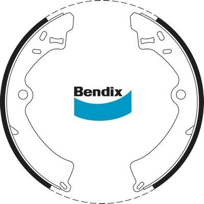 Bendix USA BS1627 Brake shoe set BS1627