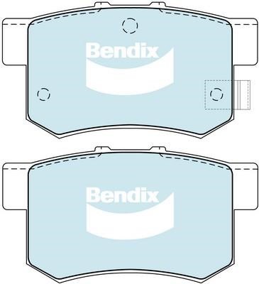 Bendix USA DB1142 HD Brake Pad Set, disc brake DB1142HD