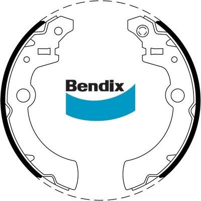 Bendix USA BS1820 Brake shoe set BS1820