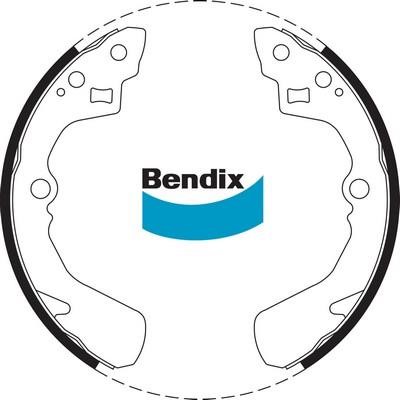 Bendix USA BS1682 Brake shoe set BS1682