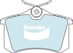 Bendix USA DB1192 EURO+ Brake Pad Set, disc brake DB1192EURO