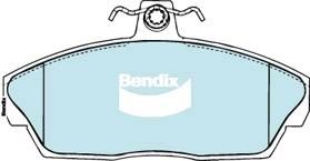 Bendix USA DB1360 -4WD Brake Pad Set, disc brake DB13604WD