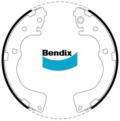 Bendix USA BS1845 Brake shoe set BS1845