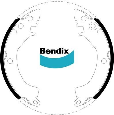 Bendix USA BS1398 Brake shoe set BS1398