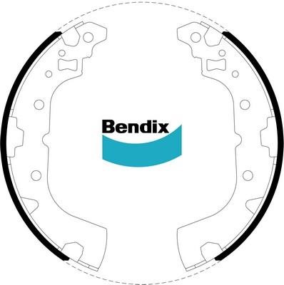 Bendix USA BS5110 Brake shoe set BS5110