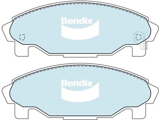 Bendix USA DB1271 GCT Brake Pad Set, disc brake DB1271GCT