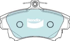 Bendix USA DB1381 EURO+ Brake Pad Set, disc brake DB1381EURO