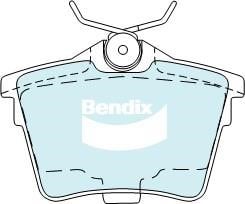 Bendix USA DB2033 HD Brake Pad Set, disc brake DB2033HD