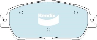 Bendix USA DB1490 HD Brake Pad Set, disc brake DB1490HD