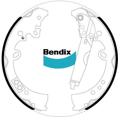 Bendix USA BS5008 Brake shoe set BS5008
