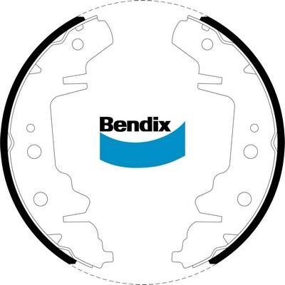 Bendix USA BS1802 Brake shoe set BS1802