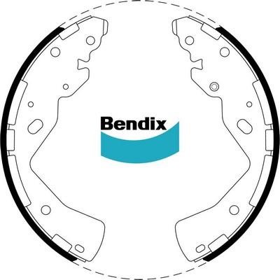 Bendix USA BS5238 Brake shoe set BS5238