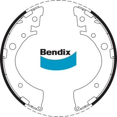 Bendix USA BS1614 Brake shoe set BS1614