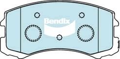 Bendix USA DB1455 HD Brake Pad Set, disc brake DB1455HD