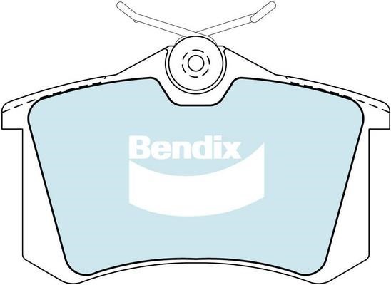 Bendix USA DB1192 GCT Brake Pad Set, disc brake DB1192GCT