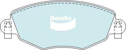 Bendix USA DB1479 EURO+ Brake Pad Set, disc brake DB1479EURO