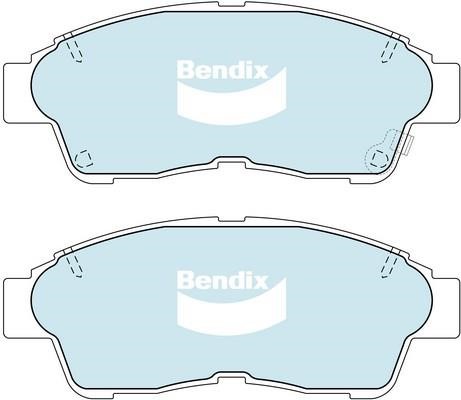 Bendix USA DB1267 HD Brake Pad Set, disc brake DB1267HD