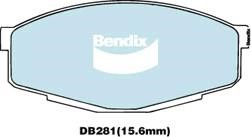 Bendix USA DB281 GCT Brake Pad Set, disc brake DB281GCT