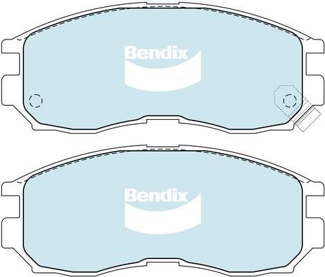 Bendix USA DB1249 HD Brake Pad Set, disc brake DB1249HD