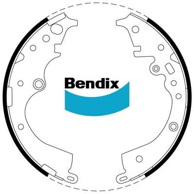Bendix USA BS5007 Brake shoe set BS5007