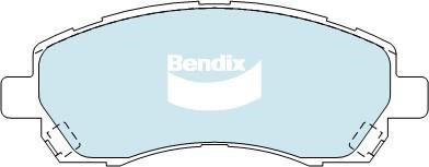 Bendix USA DB1363 HD Brake Pad Set, disc brake DB1363HD