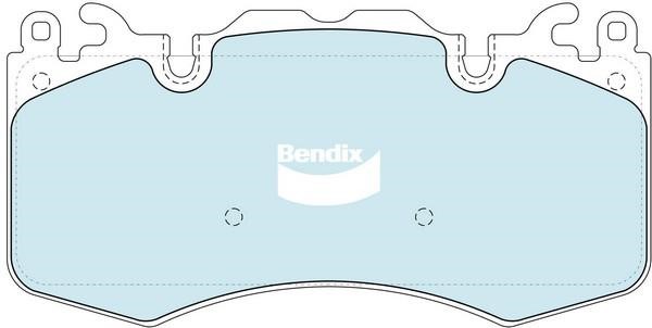 Bendix USA DB2204 HD Brake Pad Set, disc brake DB2204HD