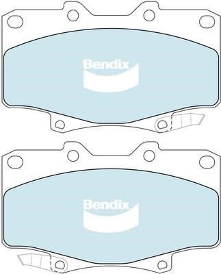 Bendix USA DB1199 -4WD Brake Pad Set, disc brake DB11994WD