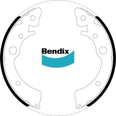 Bendix USA BS1610 Brake shoe set BS1610