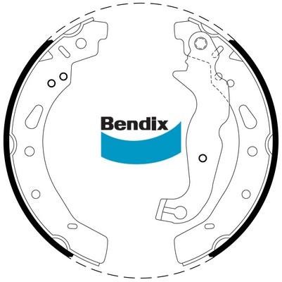 Bendix USA BS5022 Brake shoe set BS5022