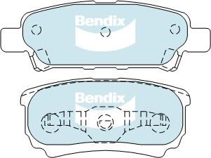 Bendix USA DB1686 HD Brake Pad Set, disc brake DB1686HD
