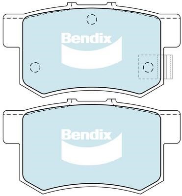 Bendix USA DB1265 GCT Brake Pad Set, disc brake DB1265GCT