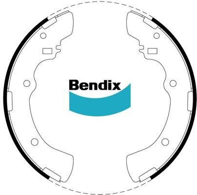 Bendix USA BS1653 Brake shoe set BS1653