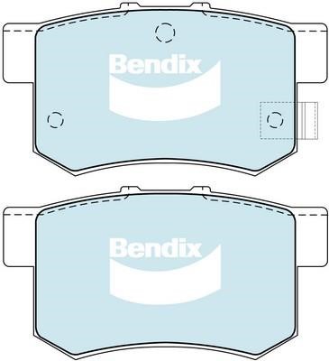Bendix USA DB1142 GCT Brake Pad Set, disc brake DB1142GCT