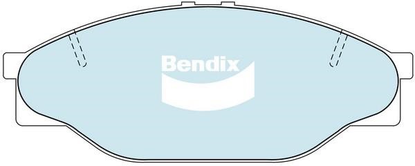 Bendix USA DB1205 HD Brake Pad Set, disc brake DB1205HD
