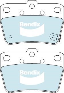 Bendix USA DB1680 HD Brake Pad Set, disc brake DB1680HD
