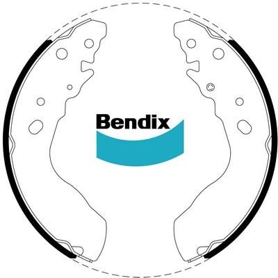 Bendix USA BS1758 Brake shoe set BS1758
