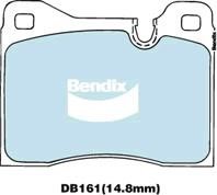 Bendix USA DB161 GCT Brake Pad Set, disc brake DB161GCT