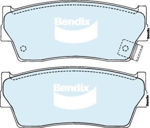 Bendix USA DB1134 HD Brake Pad Set, disc brake DB1134HD