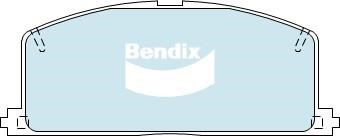 Bendix USA DB308 HD Brake Pad Set, disc brake DB308HD