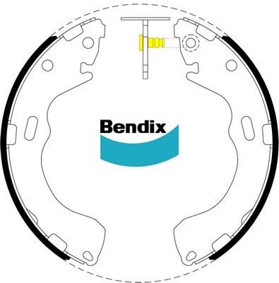 Bendix USA BS1791 Brake shoe set BS1791