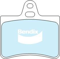 Bendix USA DB2017 EURO+ Brake Pad Set, disc brake DB2017EURO