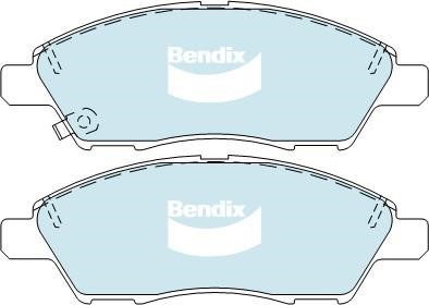 Bendix USA DB1830 GCT Brake Pad Set, disc brake DB1830GCT