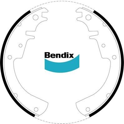 Bendix USA BS1385 Brake shoe set BS1385