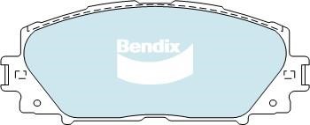 Bendix USA DB2159 GCT Brake Pad Set, disc brake DB2159GCT