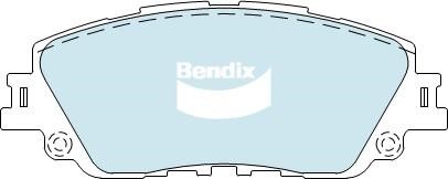 Bendix USA DB2449GCT Brake Pad Set, disc brake DB2449GCT