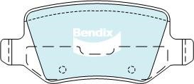 Bendix USA DB2020 EURO+ Brake Pad Set, disc brake DB2020EURO